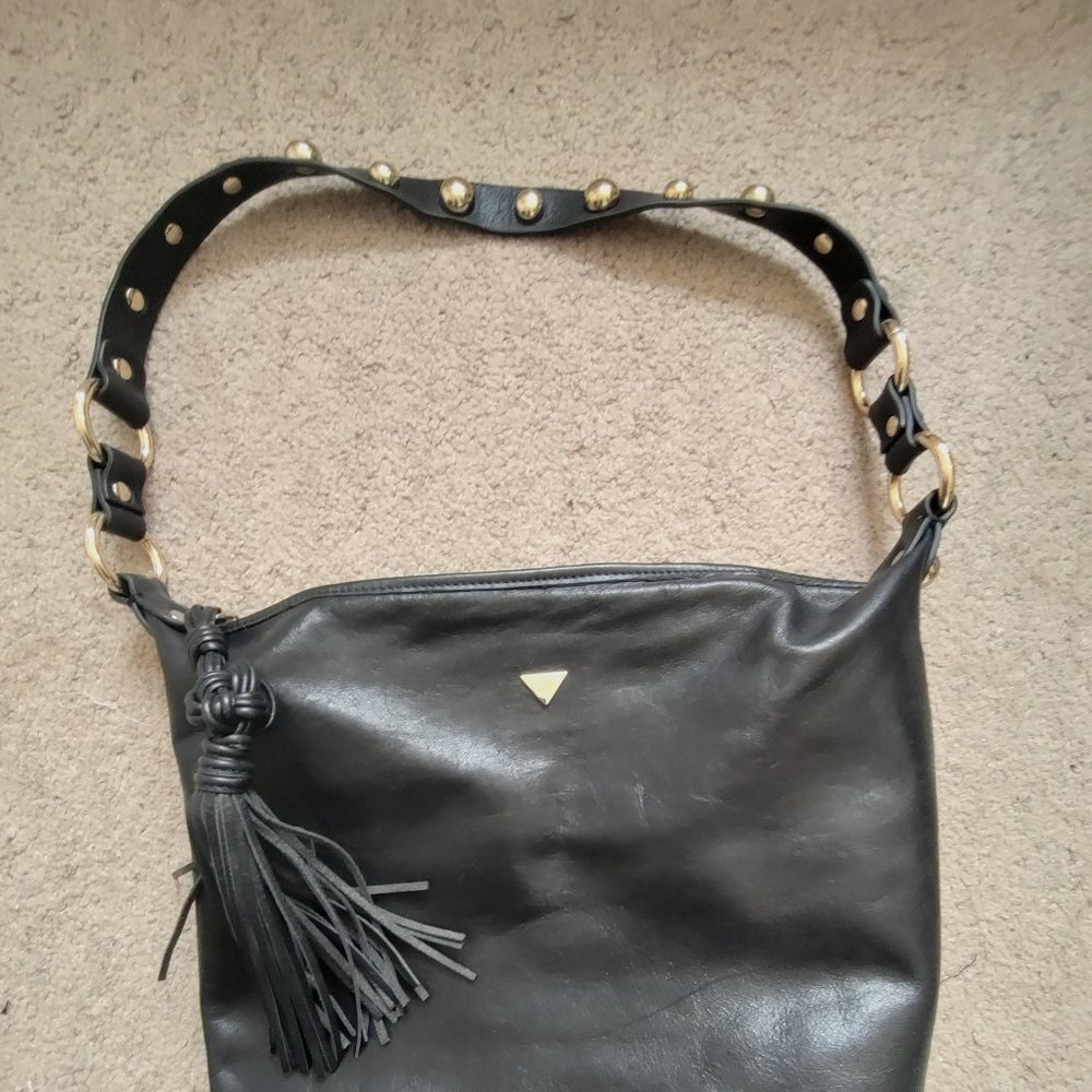 Genuine leather hand/tote bag